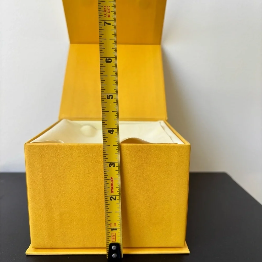 Fendi Yellow Jewelry Box